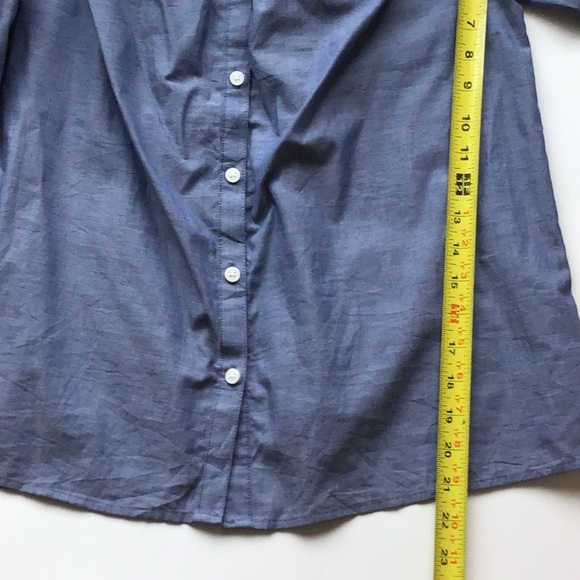 Chambray Off the Shoulder Top - Picture 11 of 11